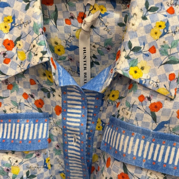 New! Hunter Bell Peyton Dress in Wildflower Medley - Picture 3 of 4